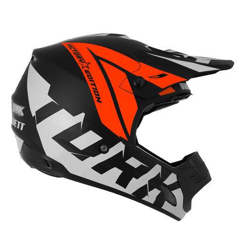 Capacete Motocross Pro Tork Th1 Factory Edition Neon