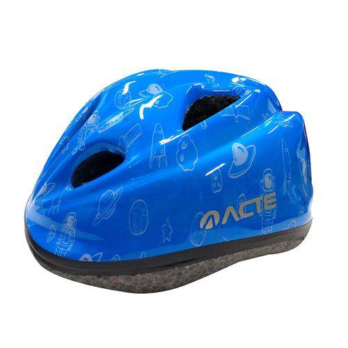 Capacete para Bike Acte Kids A50 - Azul