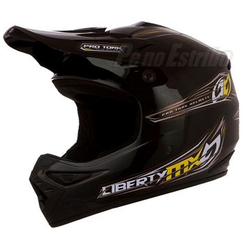 Capacete Pro Tork Liberty MX Pro PRETO - 58
