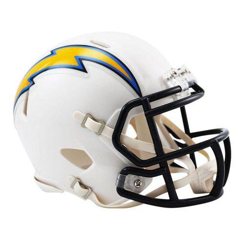 Capacete Riddell Los Angeles Chargers Miniatura Revolution Speed