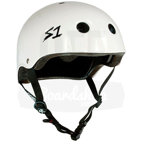 Capacete S-One Lifer White Gloss-M