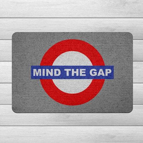 Capacho Ecológico Londres - Mind The Gap