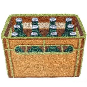 Capacho Engradado de Garrafas de Cerveja Retrô