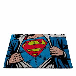 Capacho Fibra de Coco Super Homem DC Comics