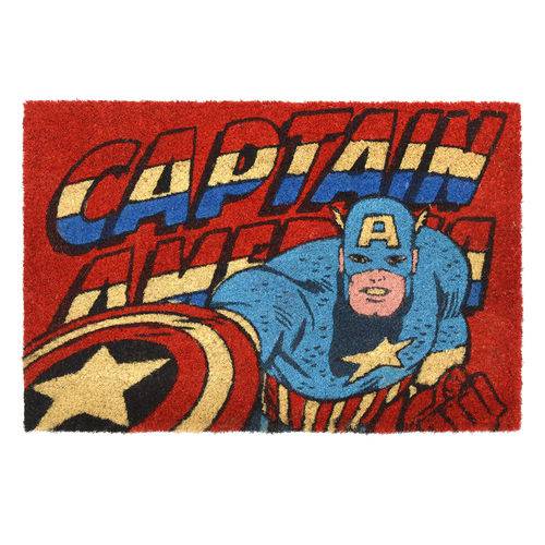 Capacho Marvel Capitão América 61x41x1,5cm
