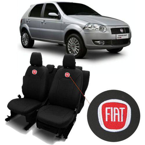 Capas de Bancos Automotivos Couro Carro Específicas Fiat Palio 2003 a 2011