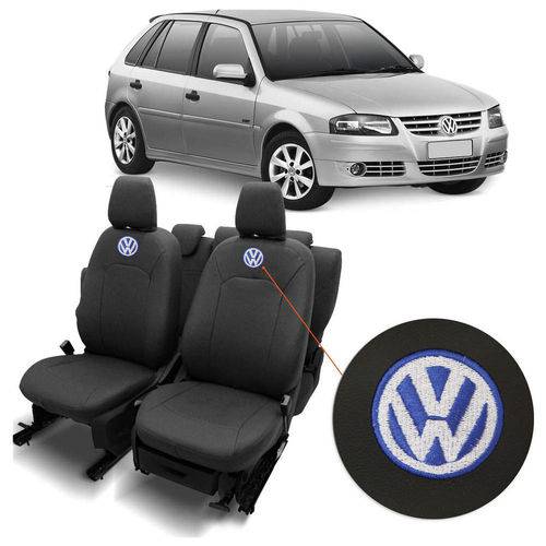 Capas de Bancos Automotivos Couro Carro Específicas Volkswagen Gol G2 1994 a 2005