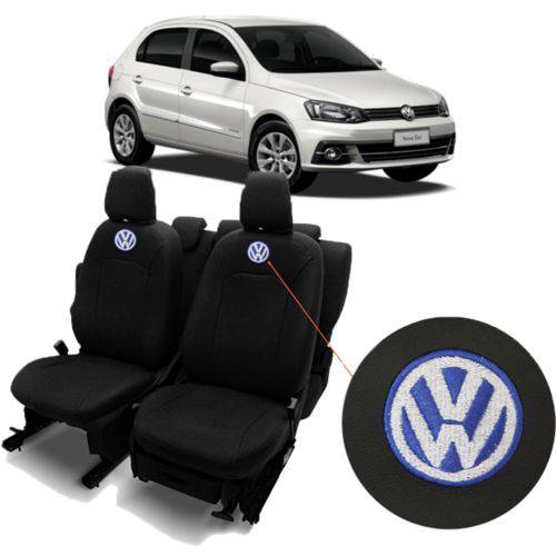 Capas de Bancos Automotivos Couro Carro Específicas Volkswagen Gol G4 2016 a 2014