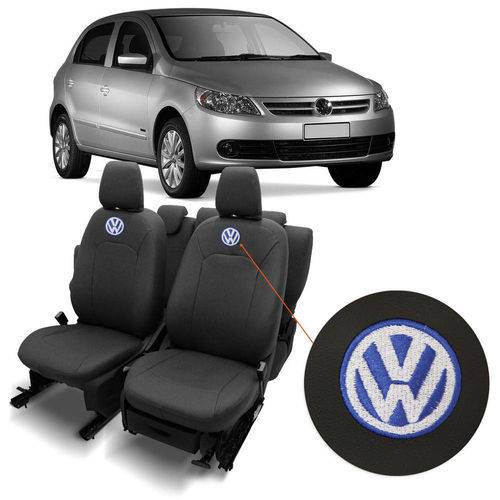 Capas de Bancos Automotivos Couro Carro Específicas Volkswagen Gol G5 2008 a 2013