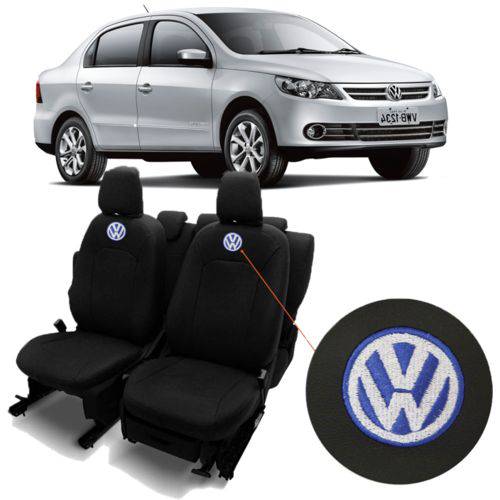 Capas de Bancos Automotivos Couro Carro Específicas Volkswagen Voyage G6 2013 a 2018