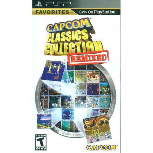 Capcom Classics Collection Remixed Favorites - Psp