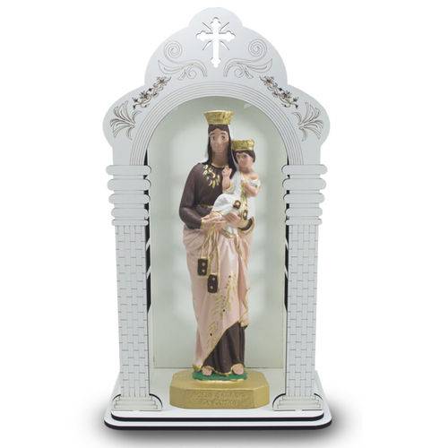 Capelão 60 Cm com Imagem Nossa Senhora do Carmo Inquebrável