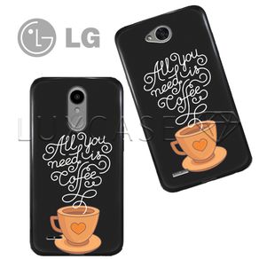 Capinha - All You Need Is Coffee - Black - LG LG G7 ThinQ