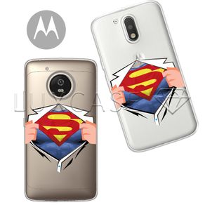 Capinha - Camisa Superman - Motorola Moto C Plus