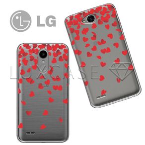 Capinha - Corações Vermelhos - LG LG G7 ThinQ