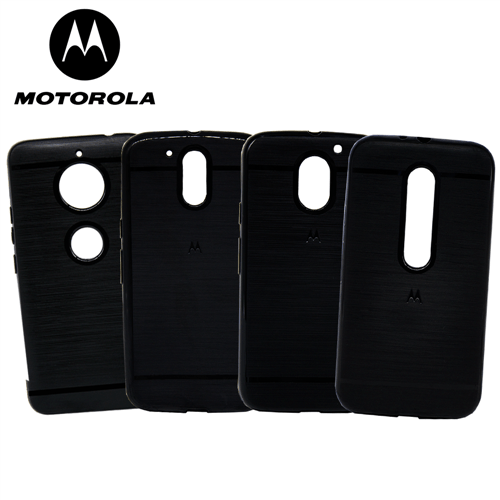 Capinha de Silicone - Preta - Motorola Moto C Plus
