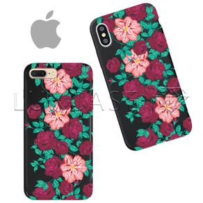 Capinha - Floral - Black - Apple IPhone 4 / 4s