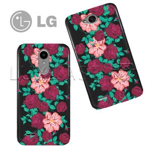 Capinha - Floral - Black - LG LG G7 ThinQ