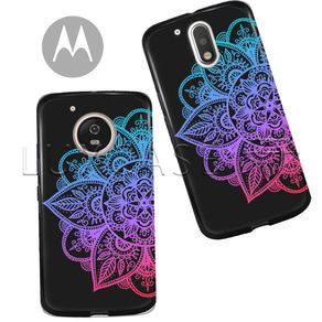 Capinha - Mandala Colorida - Black - Motorola Moto C Plus