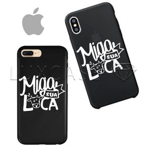 Capinha - Miga Sua Louca - Black - Apple IPhone 4 / 4s