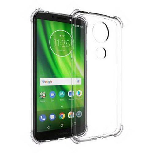 Capinha Moto G6 Play Motorola Anti Impacto Transparente Case Capa Tpu