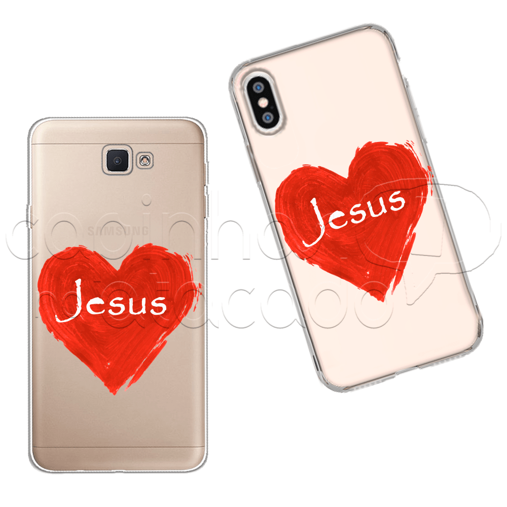 Capinha Personalizada - Jesus no Coração Galaxy J2 Prime