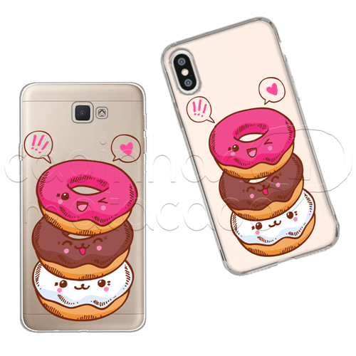 Capinha Personalizada - Love Donuts Galaxy J2 Prime