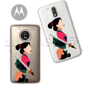Capinha - Princesa Guerreira - Motorola Moto C Plus