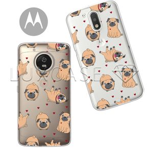 Capinha - Pugs - Motorola Moto E5 Play