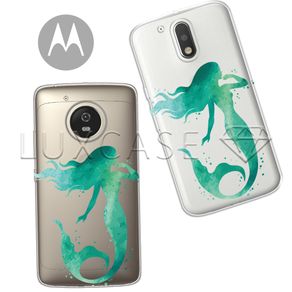 Capinha - Sereia Turquesa - Motorola Moto C Plus