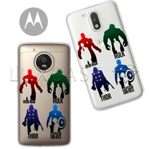 Capinha - Super Heróis - Motorola Moto C Plus