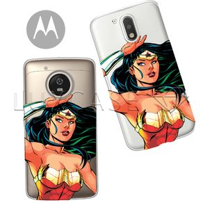 Capinha - Super Mulher - Motorola Moto C Plus