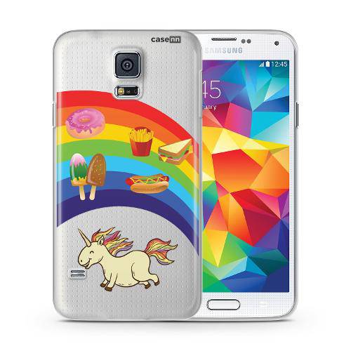 Capinha Unicornio Faminto Galaxy S5