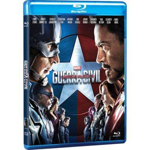 Capitão América Guerra Civil - Blu Ray / Ação