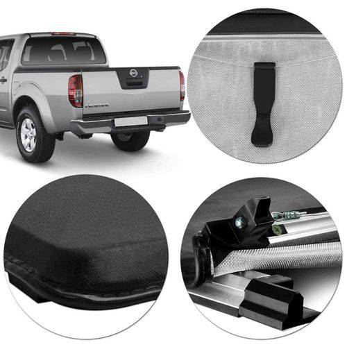 Capota Marítima Nissan Frontier Sel 08/... Cabine Dupla Flash Cover New Force