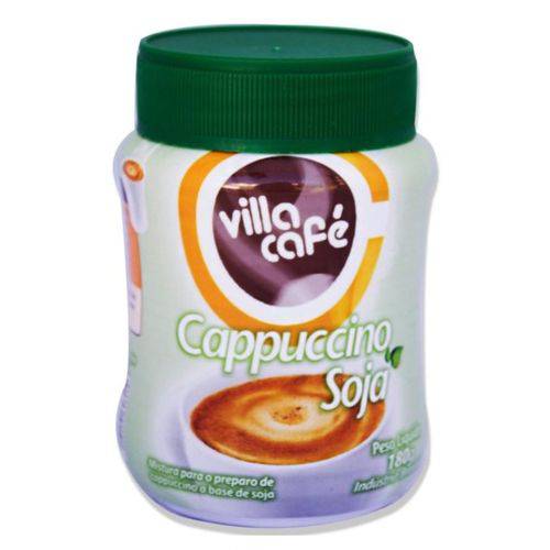 Cappuccino Soja Villa Café 180g - Sem Lactose