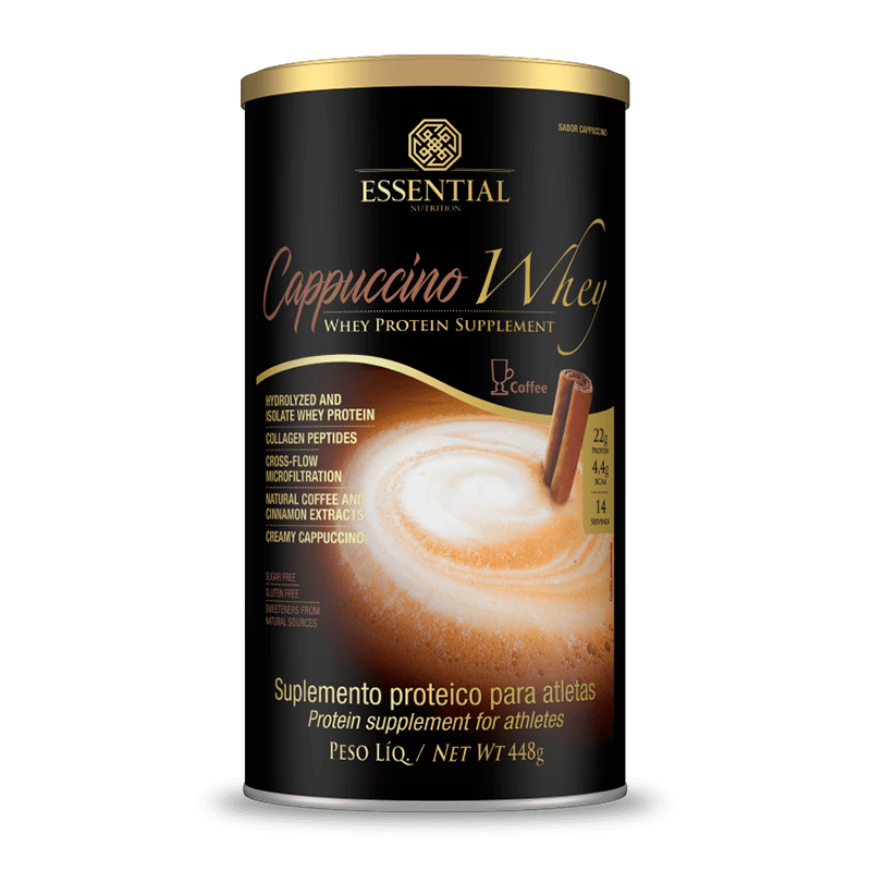 Cappuccino Whey (448g) Essential Nutrition