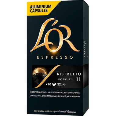 Cápsula de Café Espresso Ristretto L'or 52g