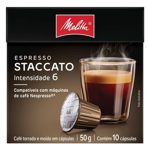 Cápsula de Café Staccato Melitta 50g