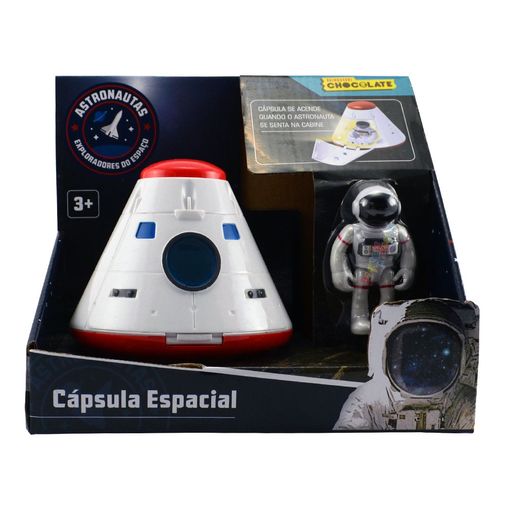 Cápsula Espacial - Linha Astronautas - Brinquedos Chocolate