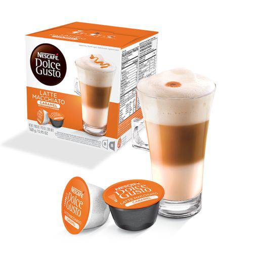 Cápsula Nescafé Dolce Gusto Latte Macchiato Caramel – 16 Cápsulas - Nestle