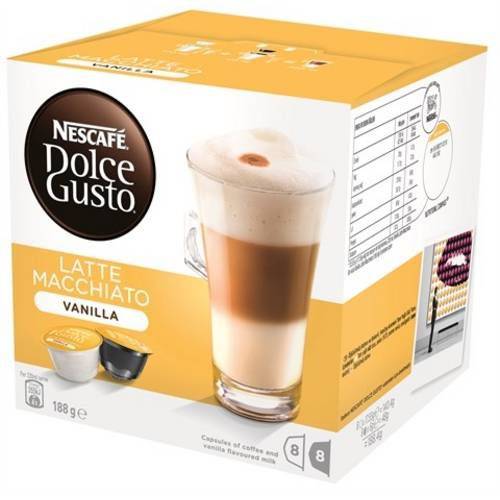 Cápsula Nescafé Dolce Gusto Latte Macchiato Vanilla 16 Cápsulas - Nestlé