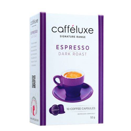 Cápsulas Dark Roast Coffee Espresso (Padrão Nespresso)