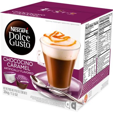 Cápsulas de Café Chococino Caramel Nescafé Dolce Gusto 204g