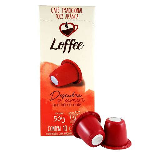 Cápsulas de Café Compatíveis com Máquina Nespresso® - Loffee Tradicional