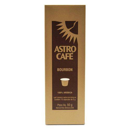 Cápsulas de Café Compatíveis com Nespresso Café Astro Bourbon - 10 Un.