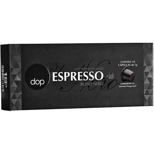 Cápsulas de Café Dop Expresso Blend Nero - 10 Cápsulas (Compatível Nespresso)