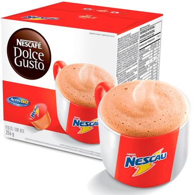 Cápsulas de Café Nescau Nescafé Dolce Gusto 256g