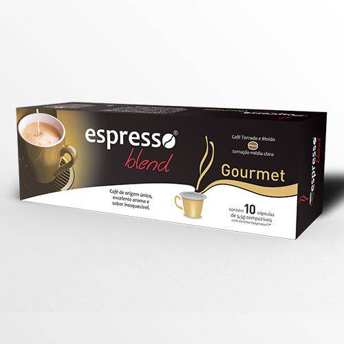 Cápsulas Espresso Blend Gourmet - Compatível com Nespresso