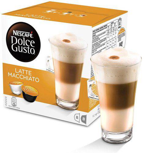 Cápsulas Nescafé Dolce Gusto Latte Macchiato 16 X 194g